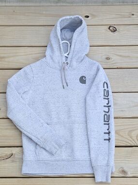 Carhartt Grey Hoodie size XS